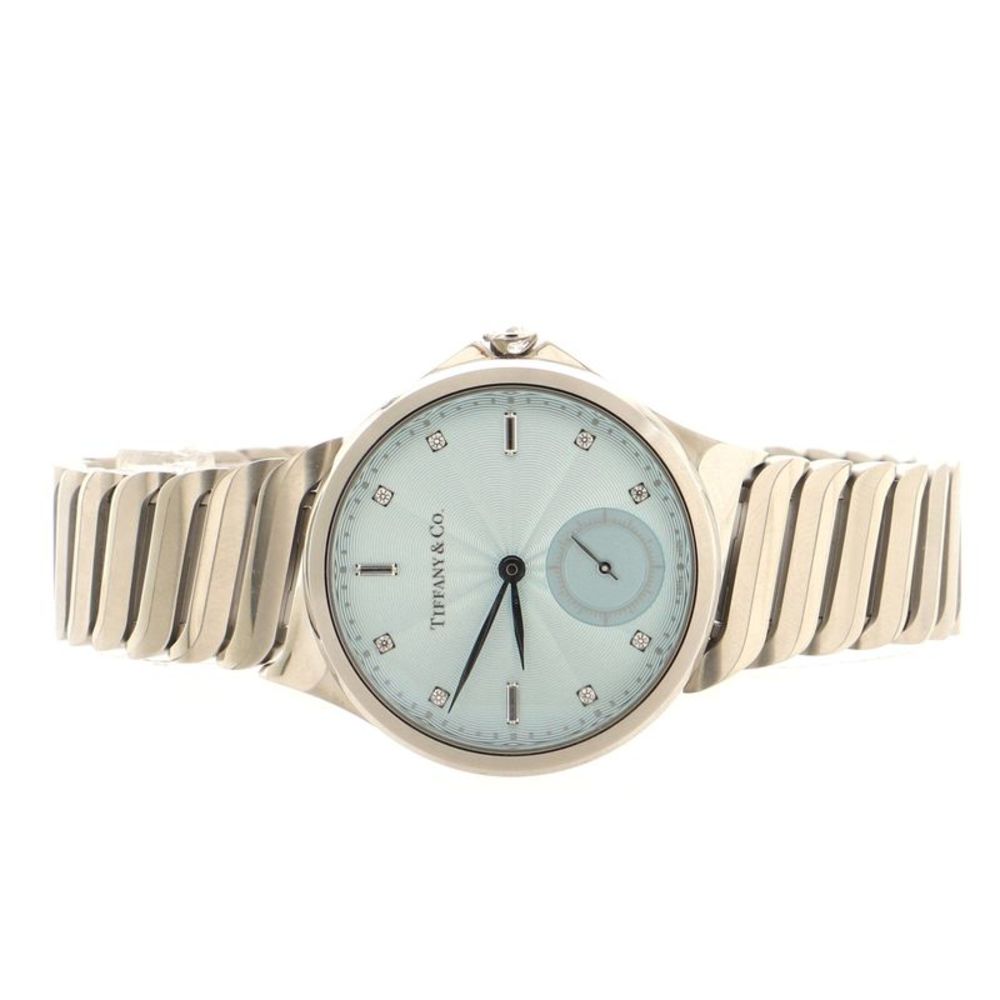 Tiffany & Co. Metro 3-Hand Automatic Watch Stainless Steel with Diamond Markers - Picture 4 of 6